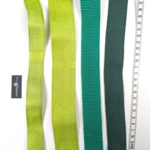 Bought straps in green tones